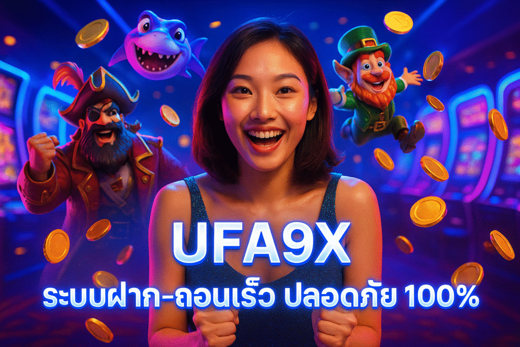 UFA9X ระบบฝาก-ถอนเร็ว ปลอดภัย 100%