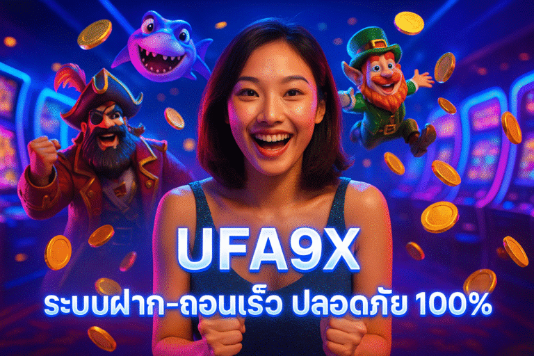 UFA9X ระบบฝาก-ถอนเร็ว ปลอดภัย 100%