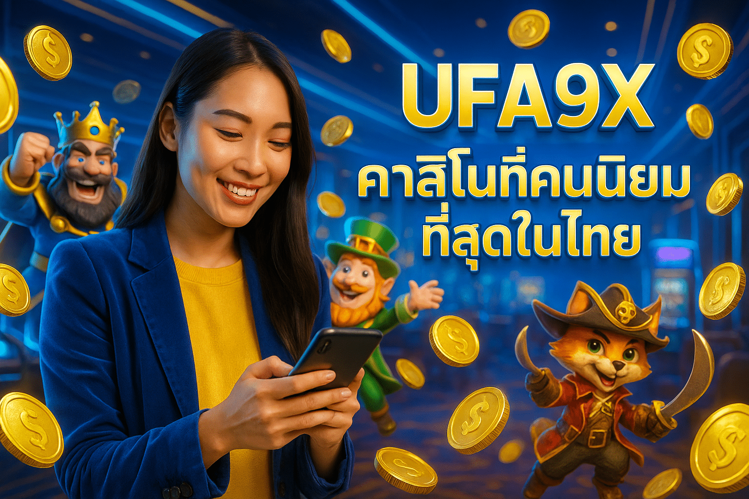 UFA9X คาสิโนที่คนนิยมที่สุดในไทย