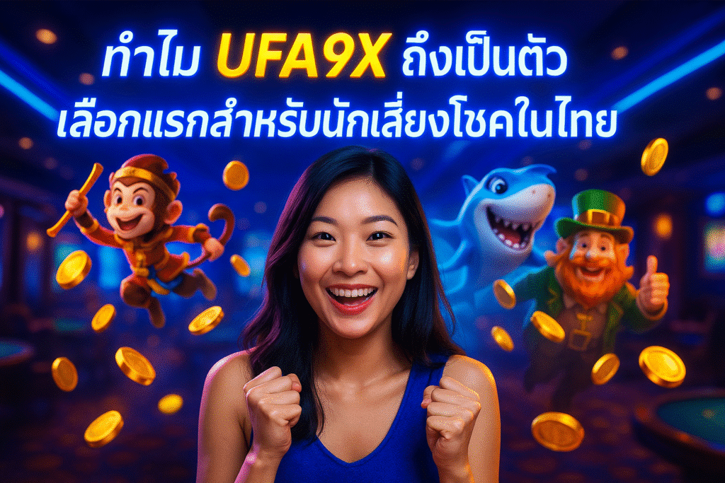 UFA9X คาสิโนที่คนนิยมที่สุดในไทย