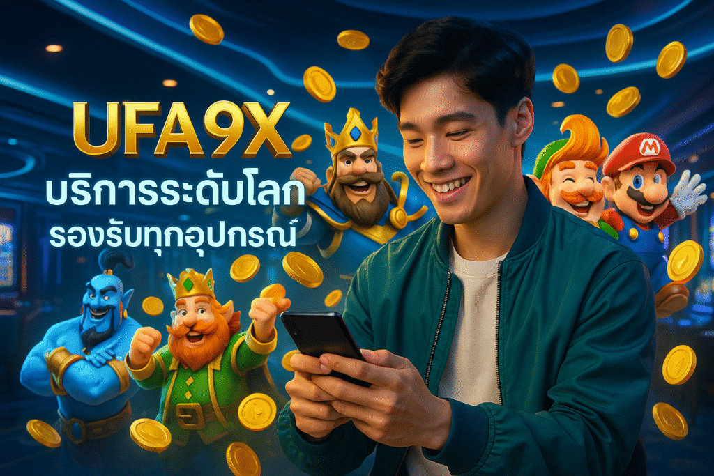 UFA9X บริการระดับโลก รองรับทุกอุปกรณ์